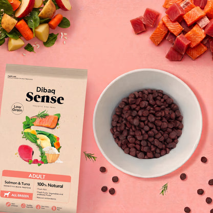 Dibaq Sense Low Grain Adulto Salmón Y Atún 2 Kg_2