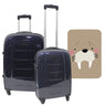 Set De 2 Maletas Trolleys Con Funda Protectora'believer'