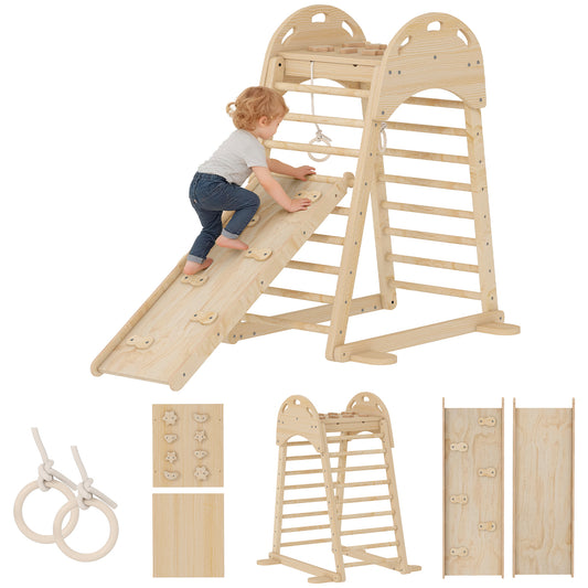 Aiyaplay 6 En 1 Triángulo De Escalada Montessori_0