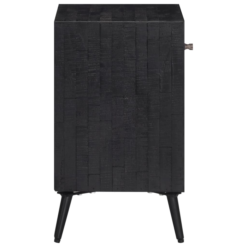 Mesita De Noche Madera Maciza De Teca 40x30x50 Cm_2