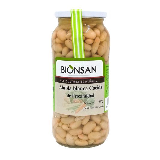 Alubias Blancas Cocidas Eco Bionsan 400gr_0