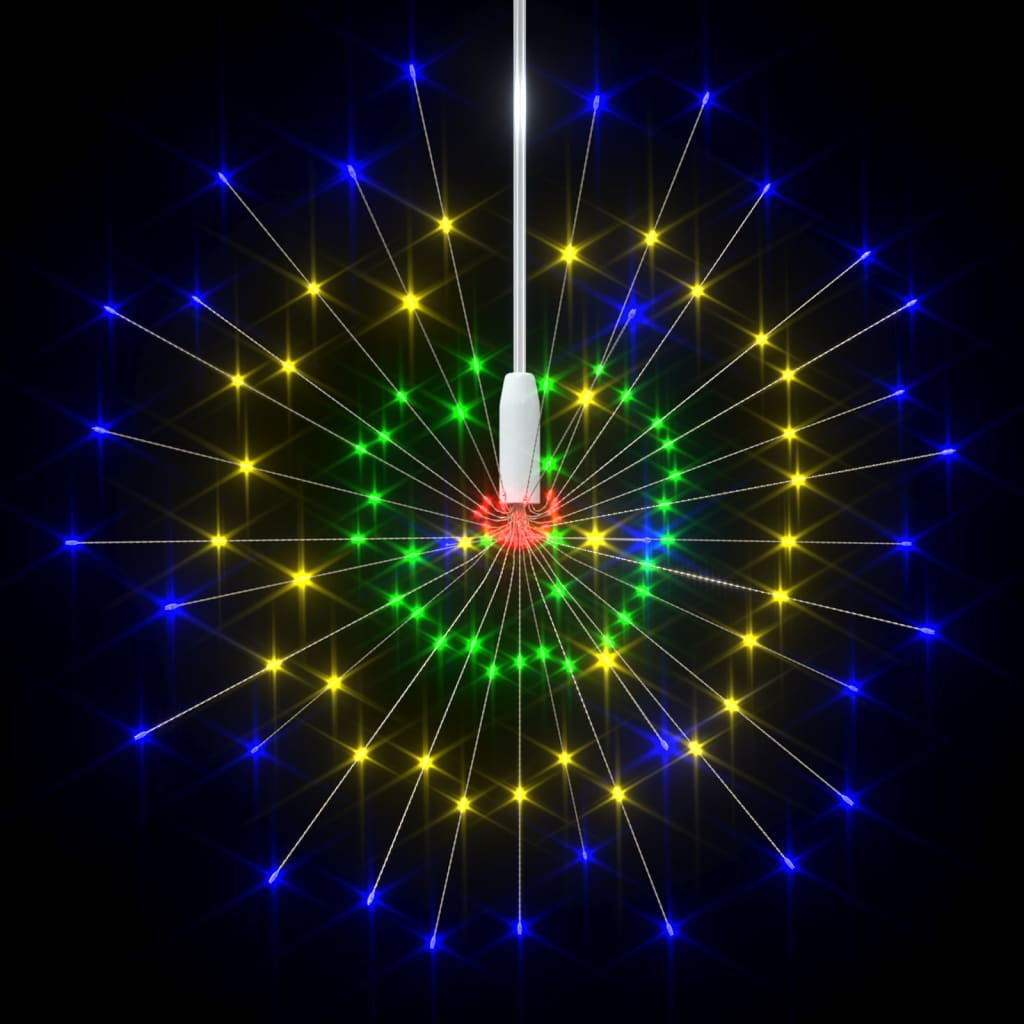 Vidaxl Luz De Petardo De Navidad Exterior Multicolor 140 Leds 20 Cm_3