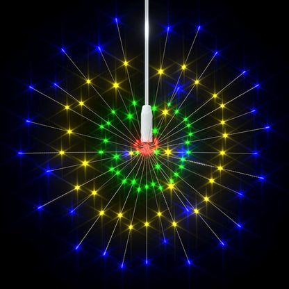 Vidaxl Luz De Petardo De Navidad Exterior Multicolor 140 Leds 20 Cm_3