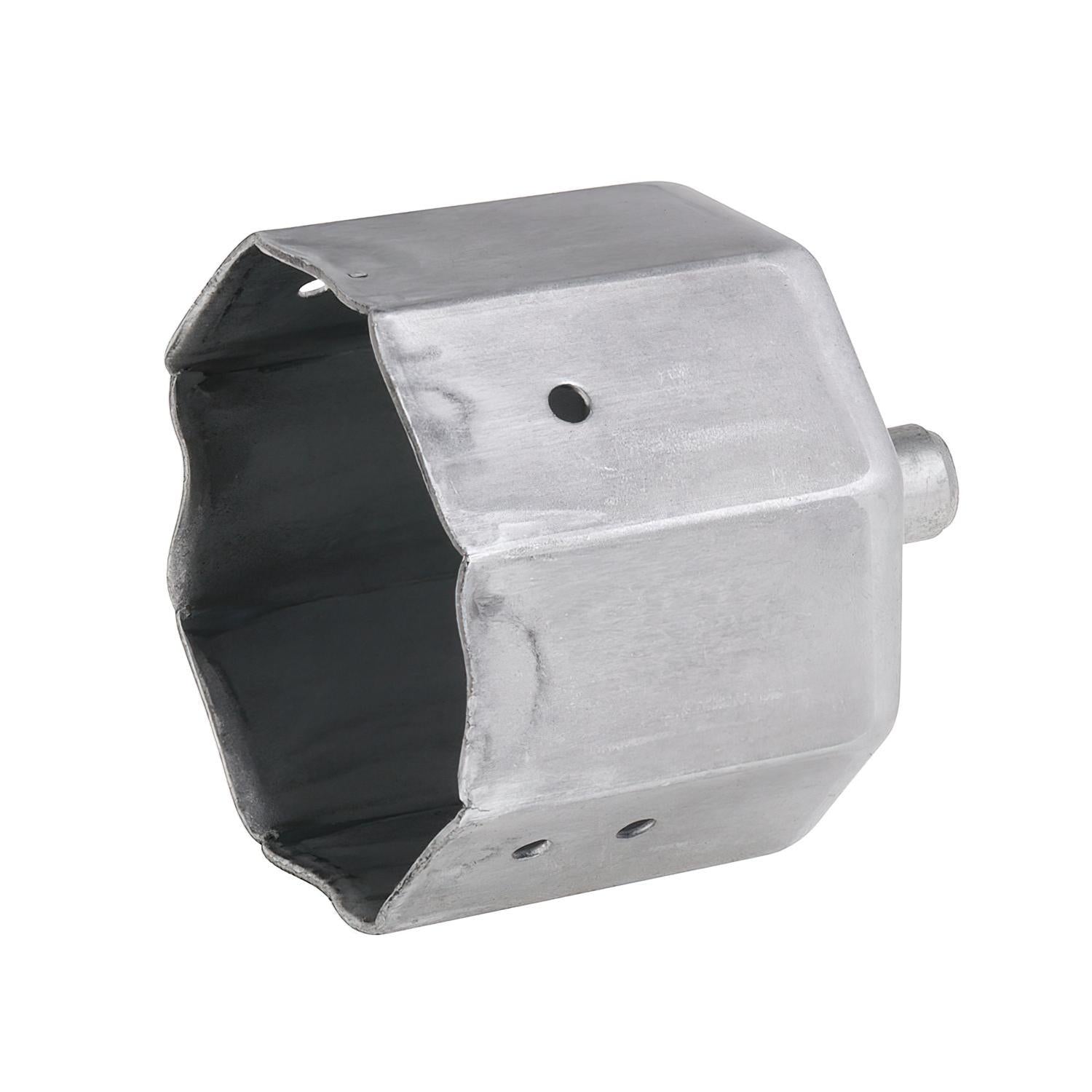 Capsula Persiana Metalica Con Espiga Para Eje 60 Mm.