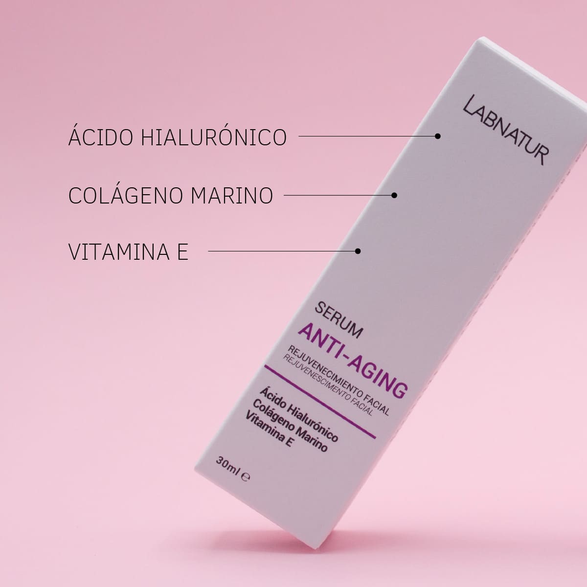 Sérum Anti-aging Labnatur 30 ml | Ácido Hialurónico | Colágeno Marino | Vitamina E | Hidratación Profunda | Reafirmante_1