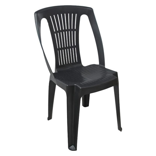 Silla Resina Monobloc Stella Sin Brazos Stella Antracita_0
