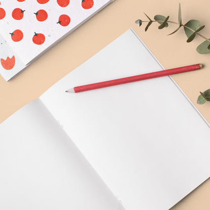 Cuaderno Plantable A5 Con Semillas De Zanahoria | Escribe, Planta Y Hazlo Florecer | Detalle Original_1