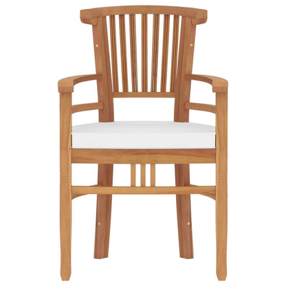 Vidaxl Juego De Comedor Para Jardín 3 Pzas Madera Maciza De Teca_4