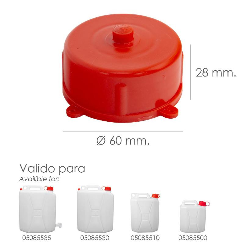 Tapon Para Bidon Alimentario  5 / 10 / 20 Litros_0