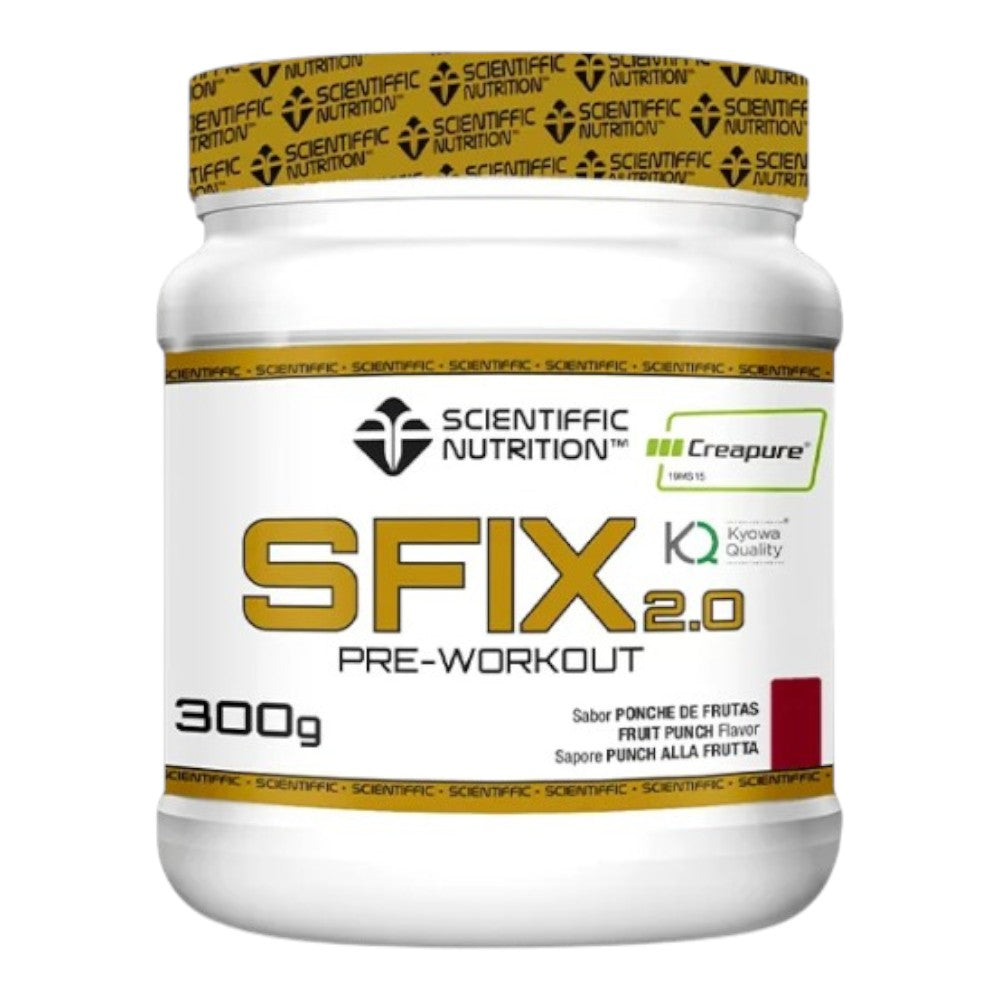 Sfix 2.0 Pre-workout Creapure®-kyowa® 300 Gr Fruit Punch_0