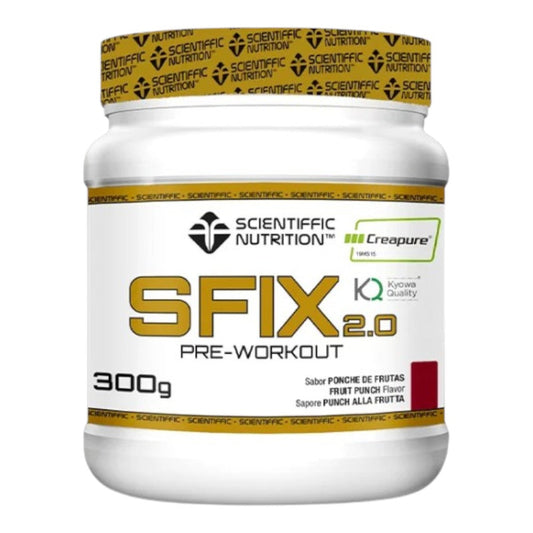 Sfix 2.0 Pre-workout Creapure®-kyowa® 300 Gr Tropical Blue_0