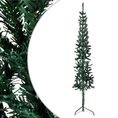 Vidaxl Medio Árbol De Navidad Artificial Con Soporte Verde 180 Cm_1