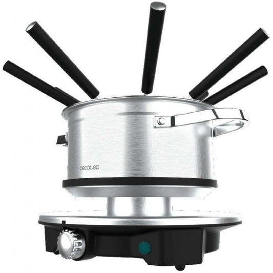 Fondue Eléctrica Para 8 Personas Fun Gourmetfondue Advance. 1500w, Capacidad 1,7l, Queso, Chocolate Y Aceite, Diseño En Acero Inox, Potencia Regulab_0