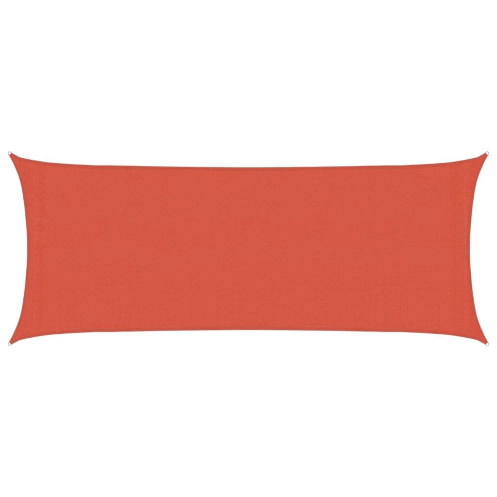 Vidaxl Toldo De Vela Hdpe Terracota 160 G/m² 2x4,5 M_0