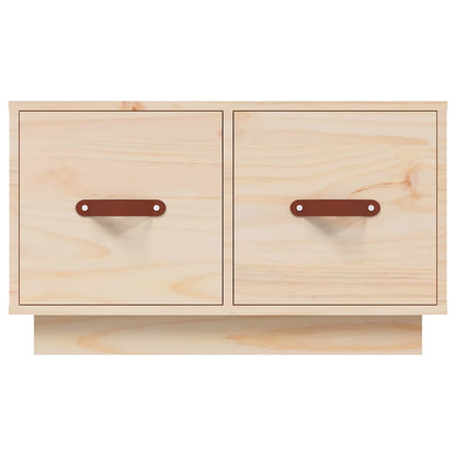 Mesa De Centro De Madera Maciza De Pino 60x53x35 Cm_4
