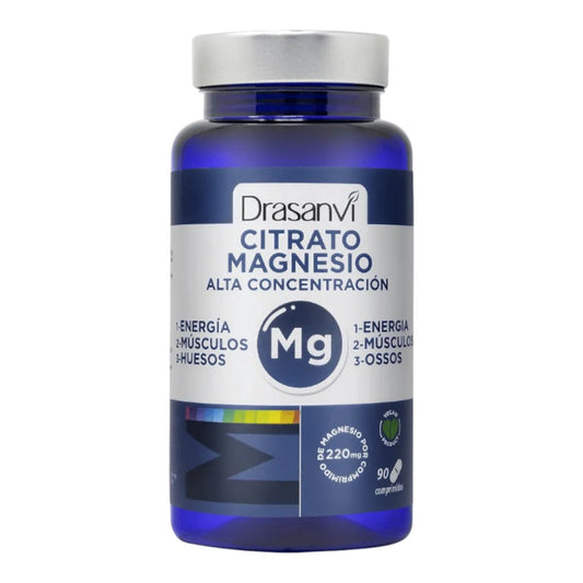 Mineral Citrato De Magnesio Alta Concentración 90 Tab