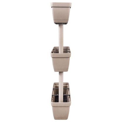 Jardineras 6 Unidades Gris Taupe 100 Cm_3