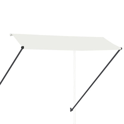 Toldo Retráctil Con Led Color Crema 300x150 Cm_3