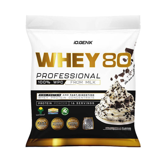 Whey 80 Profesional - 500g - Stracciatella - Proteina De Suero Whey - Io.genix_0