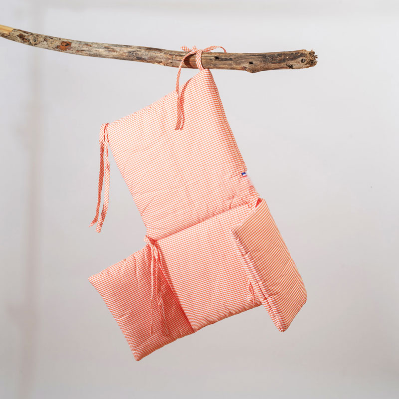 Cojín Para Trona De Algodón Orgánico Vichy_2