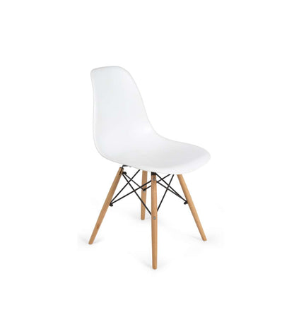 Pack De 4 Sillas Dereck En Color Blanco 42 Cm(ancho) 81 Cm(altura) 46 Cm(fondo)_0
