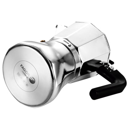 Cafetera Italiana Inducción, Aluminio, Todo Tipo Cocinas, Vitrocerámica, Gas, Fagor_4