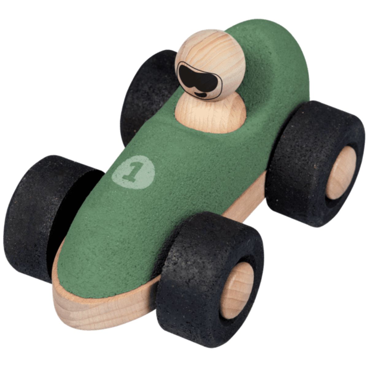 Coche Carreras E-cork Korko Verde_0