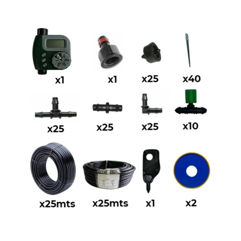 Kit De Riego Automático Para Macetas O Huerto Urbano_0