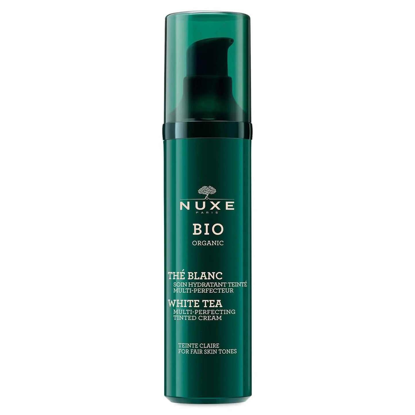 Tratamiento hidratante con color Multi-Perfección Té Blanco 50ml Nuxe Tono Claro
