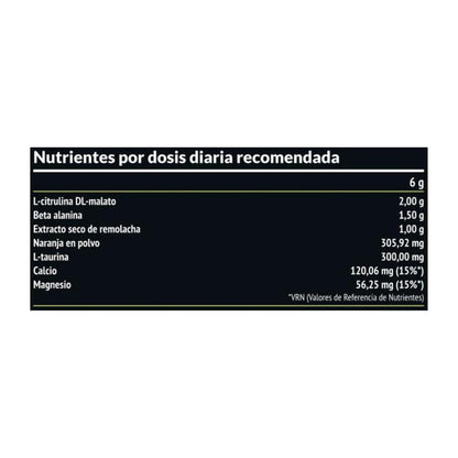 Activa Pre-entreno sabor naranja Paleobull 225 g Con Cafeina