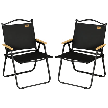 Outsunny Pack De 2 Sillas Plegable De Camping_0