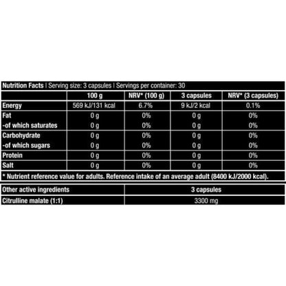 Citrulline Malate 90 Caps
