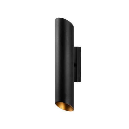 Aplique De Pared Tubular, Metal , Negro, 8x12x40, Casquillo 2 X G9 Max 10 W_0