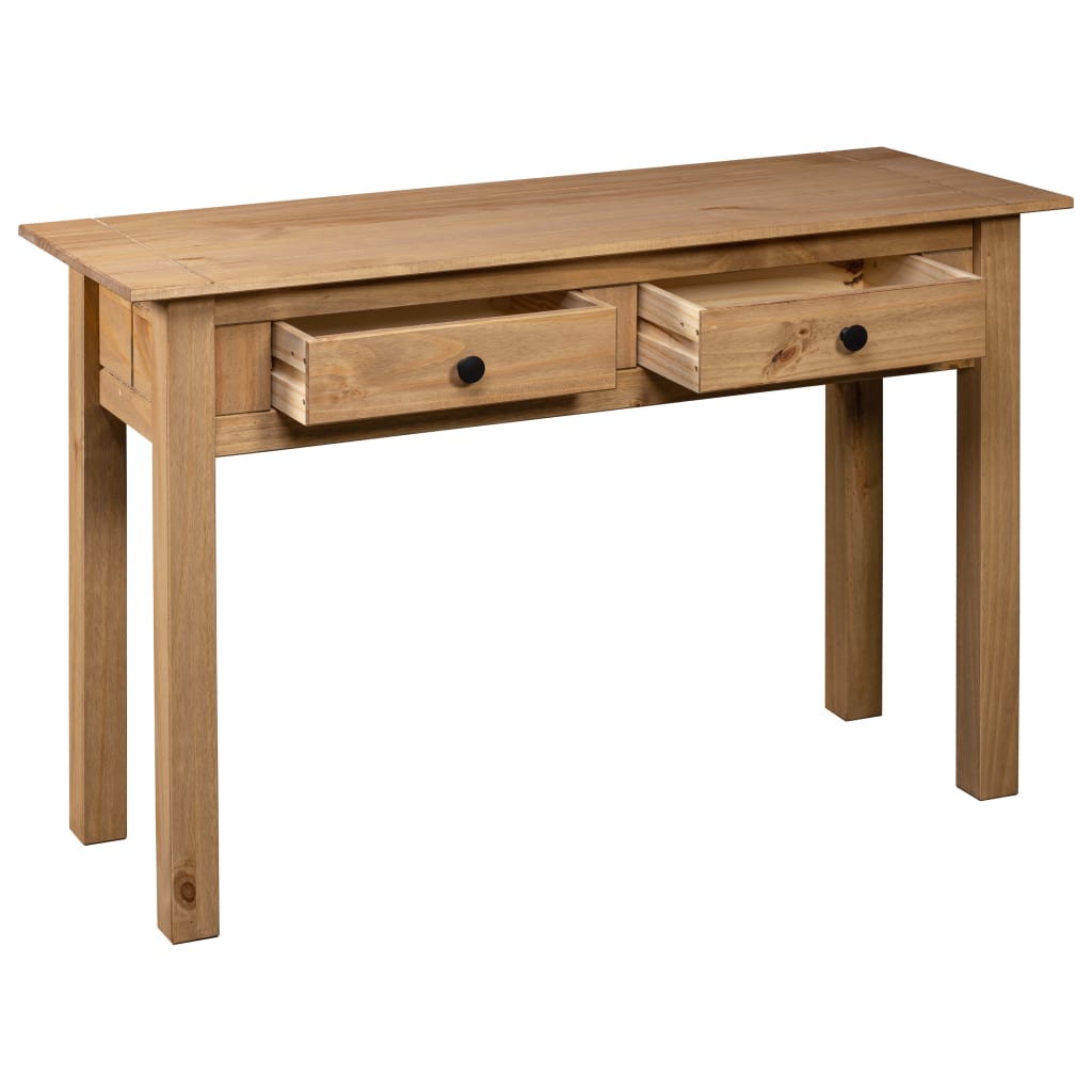 Mesa Consola Madera Maciza Pino Panamá Range 110x40x72 Cm_4