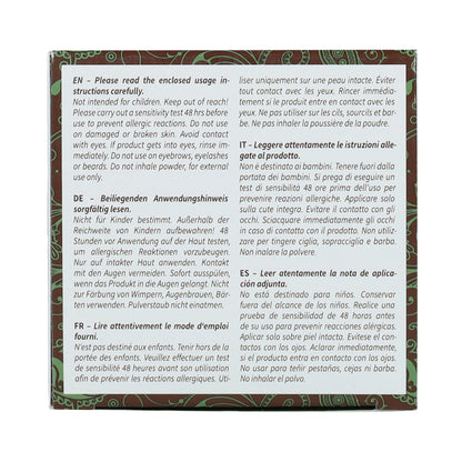 Tinte natural castaño avellana Khadi 100 g