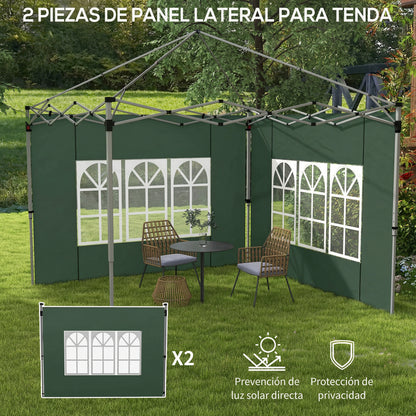 Outsunny 2 Paredes Laterales Para Carpas De 3 X 3 / 3 X 4 M_3