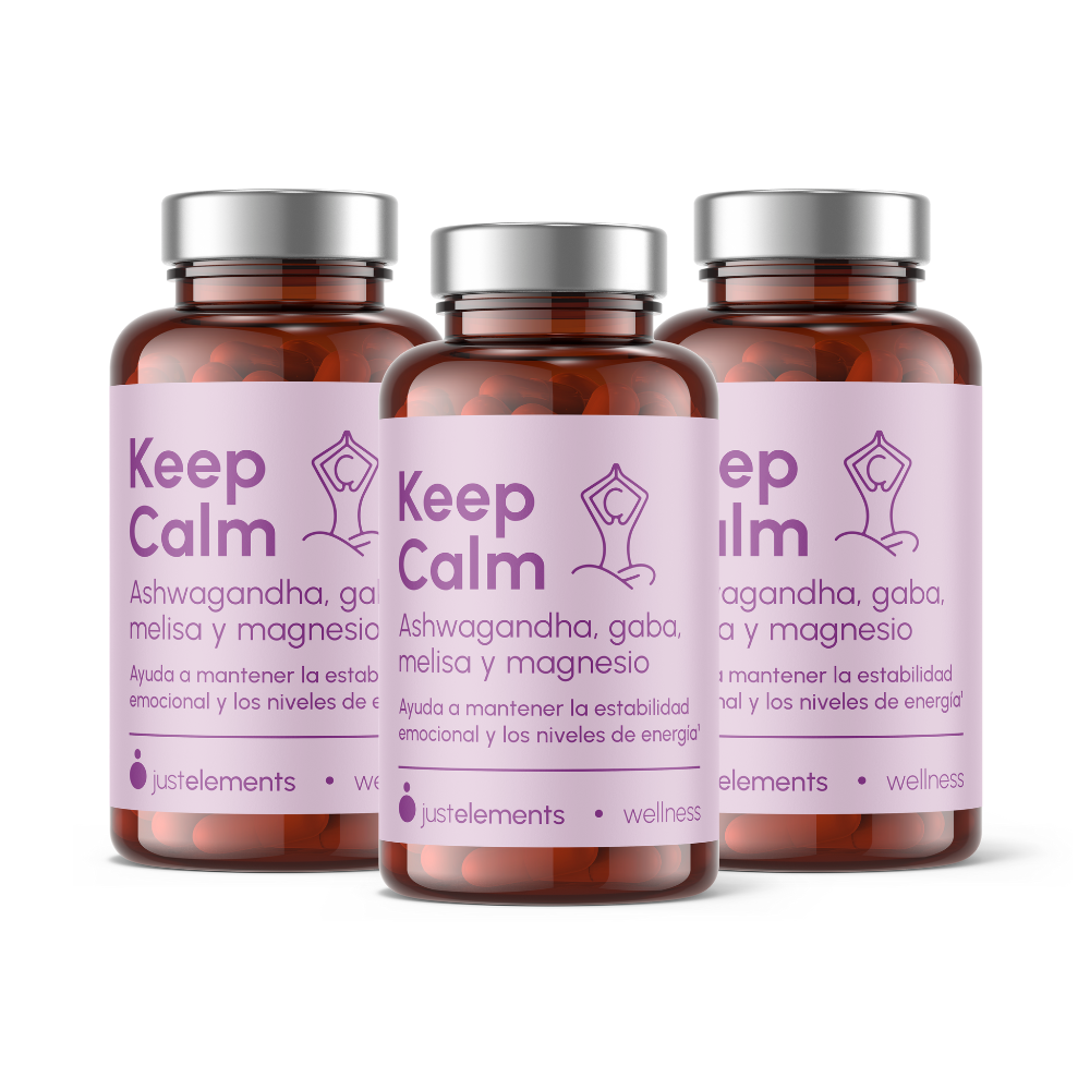 Pack 3 Ashwagandha Con Magnesio Keep Calm De Just Elements Wellness_0