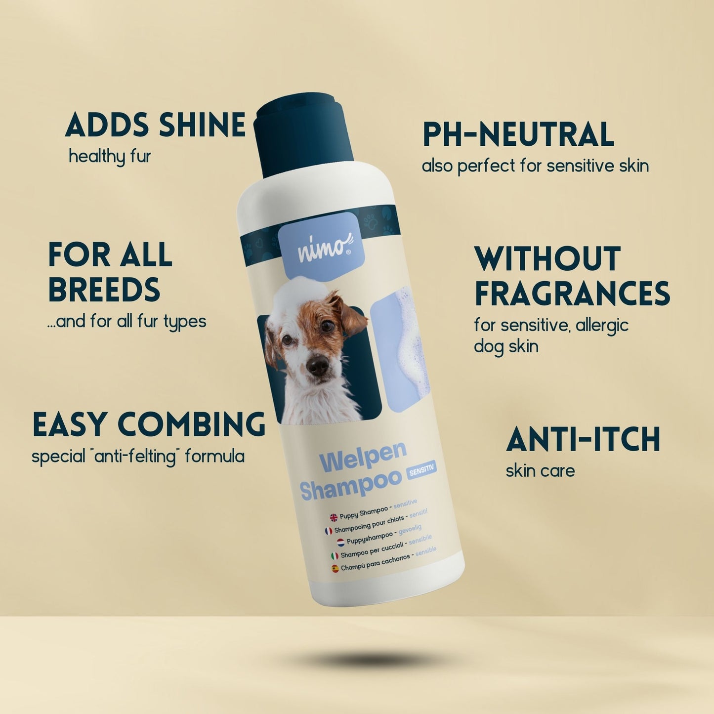 Champú Para Cachorros Sensible - Nimo - 250 Ml_2