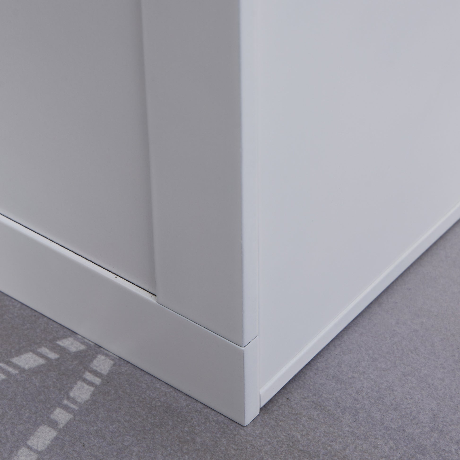 Pawhut Comedero Elevado Para Perros Con 2 Tazones 60x30x41 Cm Blanco_4