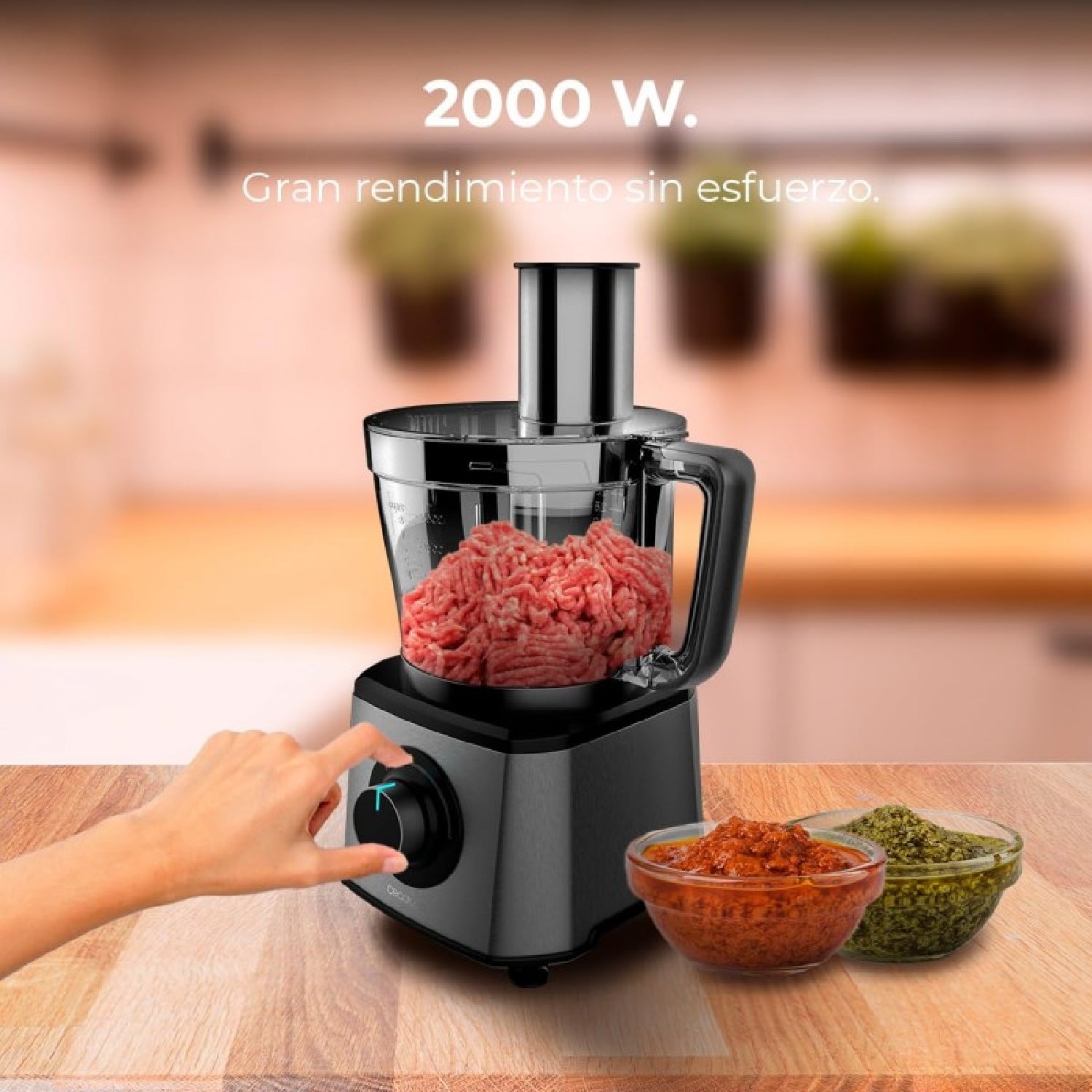 Cecotec Food Procesor Procesador De Alimentos Paprika 2000 Full_1