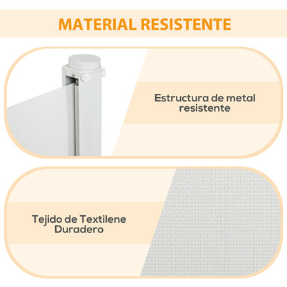 Pawhut Barrera De Seguridad Ajustable Para Mascotas Perros Bebés 115x82.5cm_5