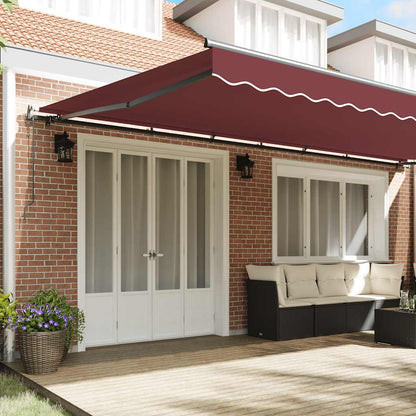 Toldo Retráctil Automático Burdeos 600x300 Cm_2