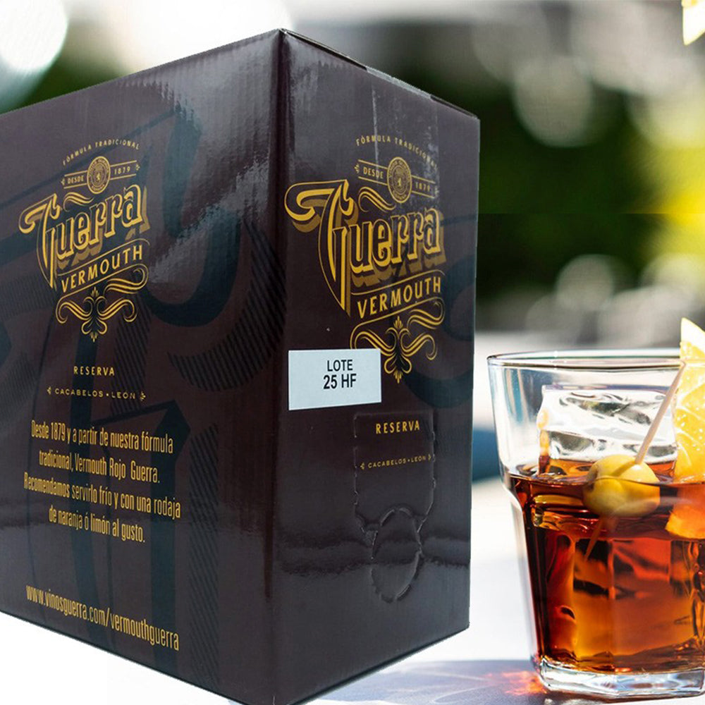 Vermouth Guerra Rojo Reserva. Bag 5 Litros Con Llave