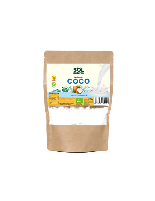 Leche De Coco En Polvo Bio 200g  - Sol Natural_0