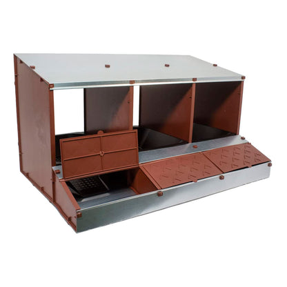 Ponedero San Antón De 3 Huecos - Permite Recoger Un Mayor Número De Huevos_3