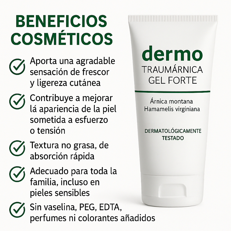 Gel De Árnica Forte 75 Ml – Arnica Montana + Hamamelis – Gel Para Golpes, Dolor Muscular, Contusiones_2
