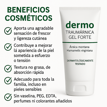 Gel De Árnica Forte 75 Ml – Arnica Montana + Hamamelis – Gel Para Golpes, Dolor Muscular, Contusiones_2