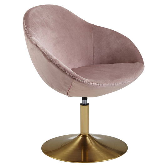 Butaca Rosa Giratoria 70x79x70 Cm_0