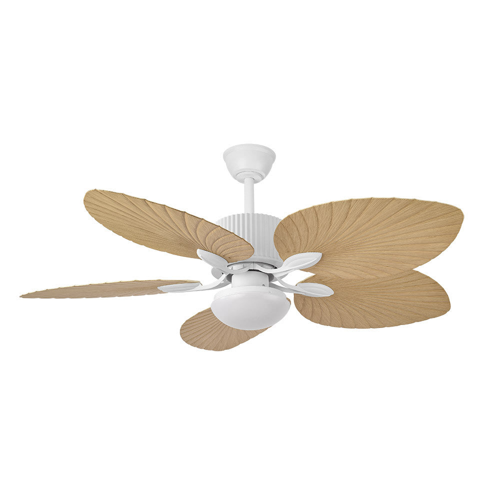 Ventilador Dc 26w Colla Blanco 5aspas Haya 132d 6velocidades 2950lm 3000-4000-6000k Remoto-temporizador-memoria_0