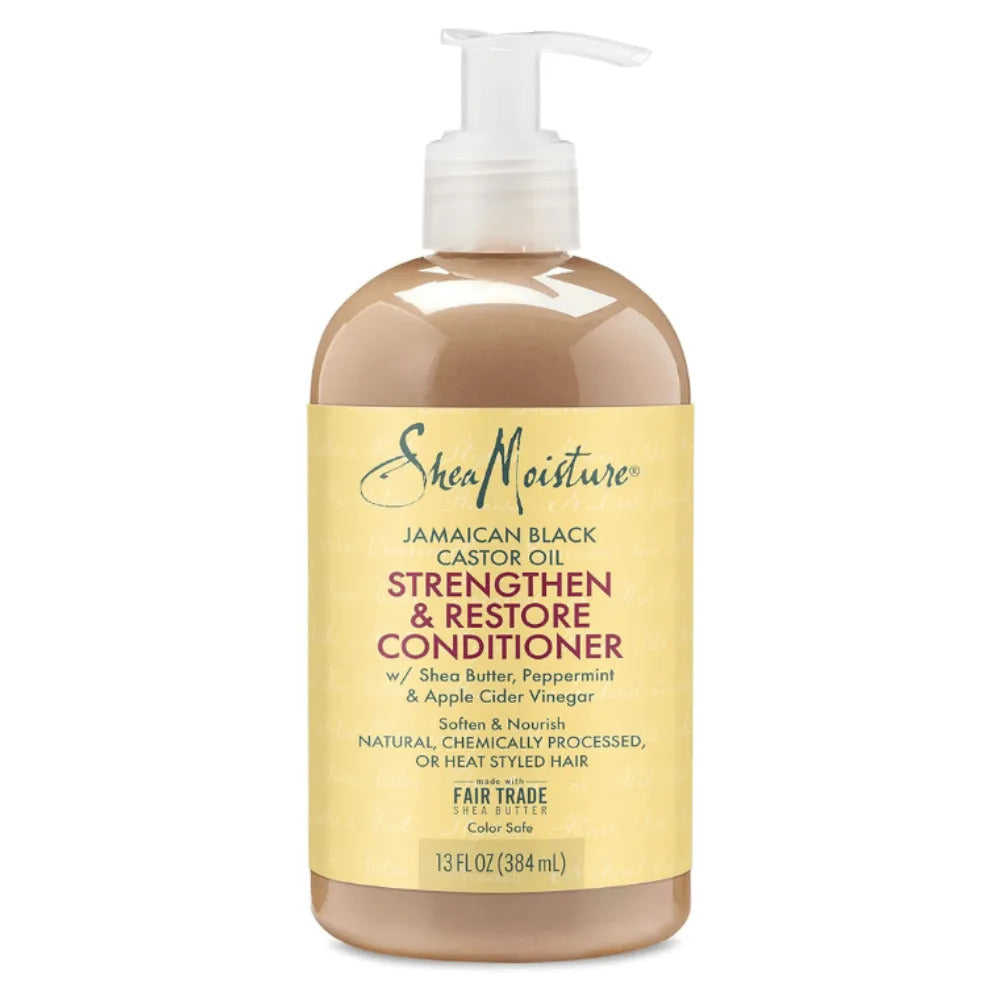 Acondicionador Shea Moisture Aceite De Ricino Negro Jamaicano Reforzante Y Restaurador 384ml_0